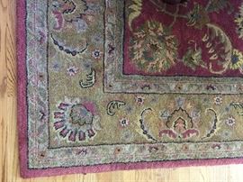 Detail of Jaipur Collection rug  10' x 14'