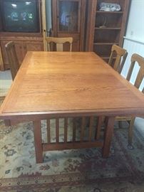 Dining tale and chairs