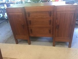 Beautiful walnut buffet/side board