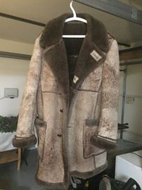 Men's Shearling Lined Men's Alpine Coat