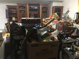 tons of fishing gear