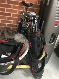 Golf clubs!