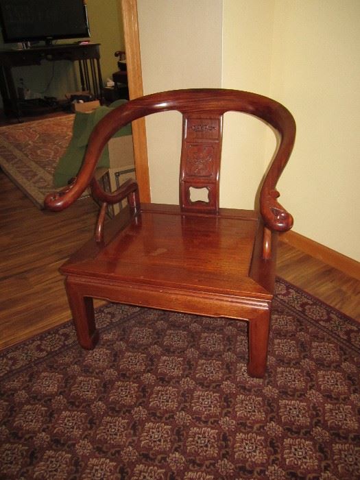 Asian wood Chair