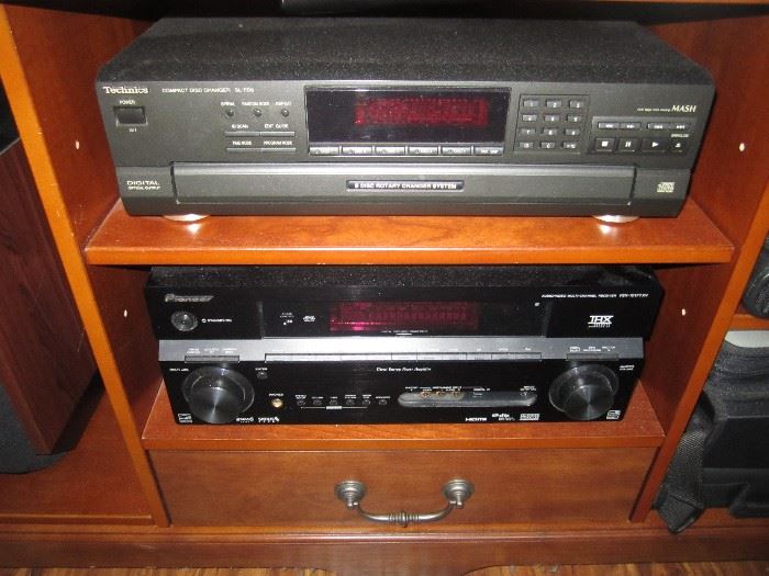 Technics and Pioneer stereo equipment