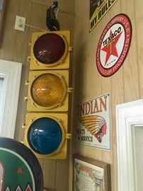 Working traffic light