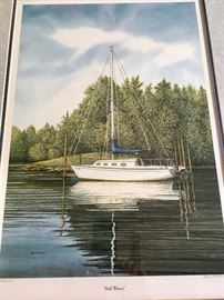 Cotton Ketchie framed print “Still Waters”