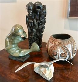 Inuit, African, American Art Pieces