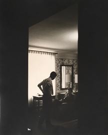 Silver Gelatin Print of Robert Kennedy and John F. Kennedy, by Leigh Wiener, 1984, 3/100.