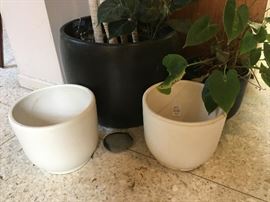 Some of the many Mid-Century Planters by Gainey, La Verne, CA