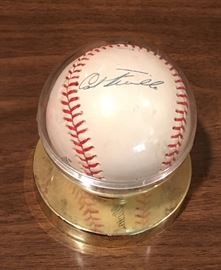 Official League Baseball signed by Carl Furillo, Carl Erskine and Ralph Branca