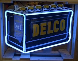 Delco Neon Sign