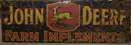 John Deere porcelain