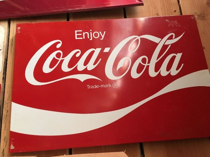 Coca Cola 3x3 sign