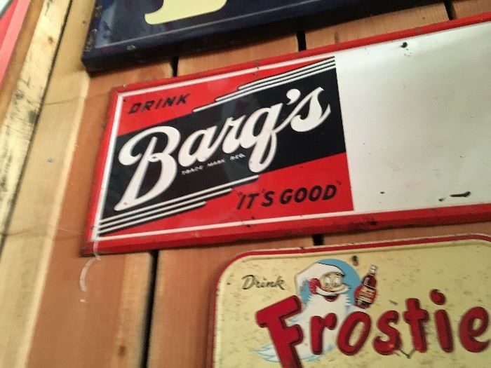 Brags soda sign 3foot