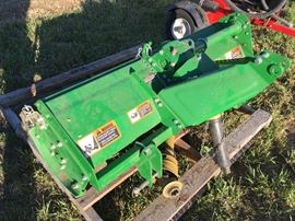 John Deere Model 647 rotary tiller 4 foot