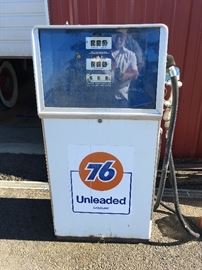 Mid 60s Gas pump 