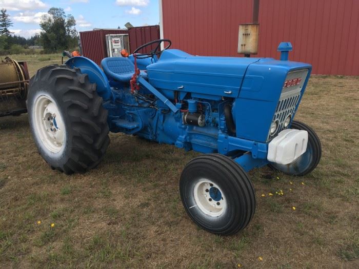 1960s Ford Tractor Restored