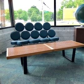 1950's Nelson Bench.  56 1/2"