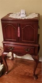 American Drew silver chest