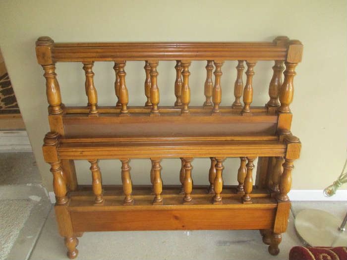 pair of twin beds