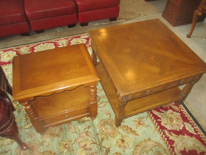 nightstand and end table