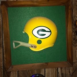 Green Bay Packer football helmet picture