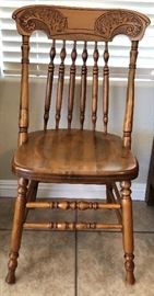 Chairs (pr) Vintage Spindle