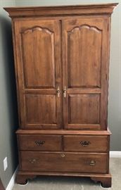 Ethan Allen Armoire w Adjustable Dividers