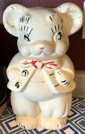 Vtg MOuse Cookie Jar