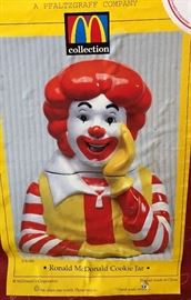 Ronald McDonald Cookie Jar