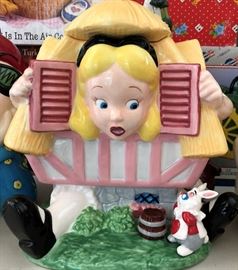 Alice in Wonderland Cookie Jar