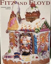 Fitz & Floyd Nutcracker Cookie Jar