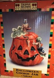 Debbie Mumm Halloween Cookie Jar