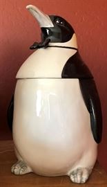 Penguin Cookie Jar