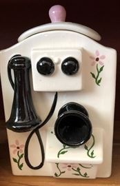 Telephone Cookie Jar