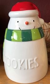 Snowman Cookie Jar