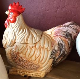 Rooster Cookie Jar
