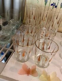 MID-CENTURY BEVERAGE GLASSES