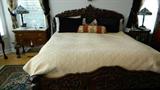ORNATE BEDROOM SET IMPORTED FROM ASIA
lamps not for sale