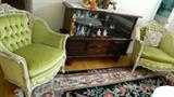 FUN GREEEN RETRO CHAIRS $425.00 EACH