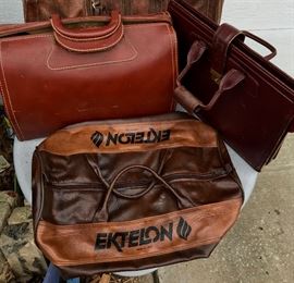 Vintage Leather Doctor/Professional Bags