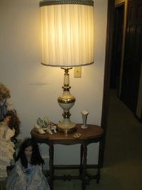 pair of Rembrandt lamps