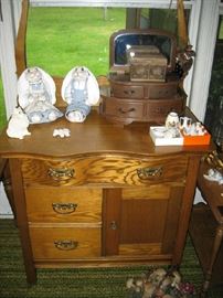 antique commode stand