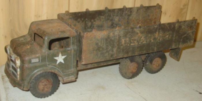 Metal Toy Army Truck