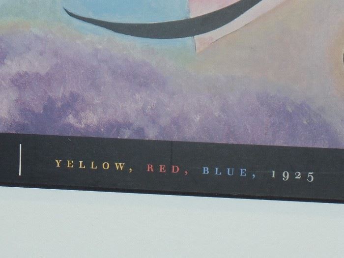 Wassily Kandinsky - Yellow. Red, Blue, 1925