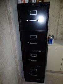 1 of 4 - 4 drawer file cabinets