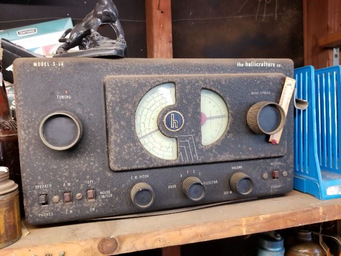 vintage shortwave radio