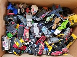 Vintage HotWheels, Matchbox, Tonka cars and trucks