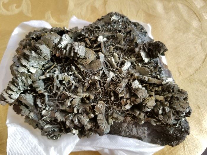 Huge marcasite cockscombs