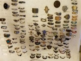 Misc fun costume rings